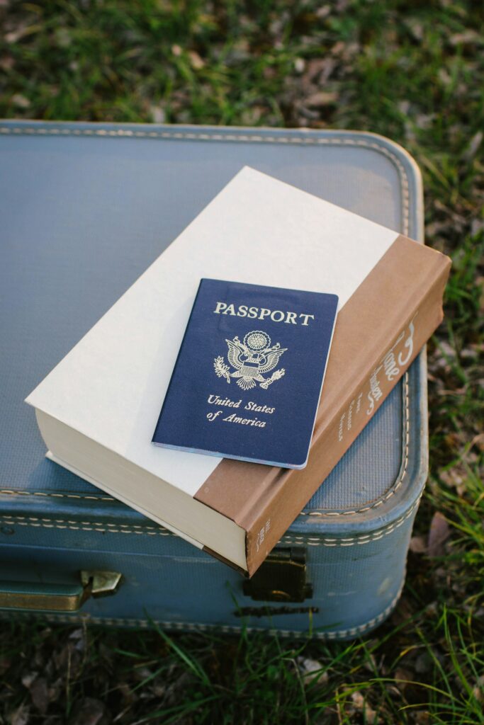 Proof of identity example: U.S. passport
