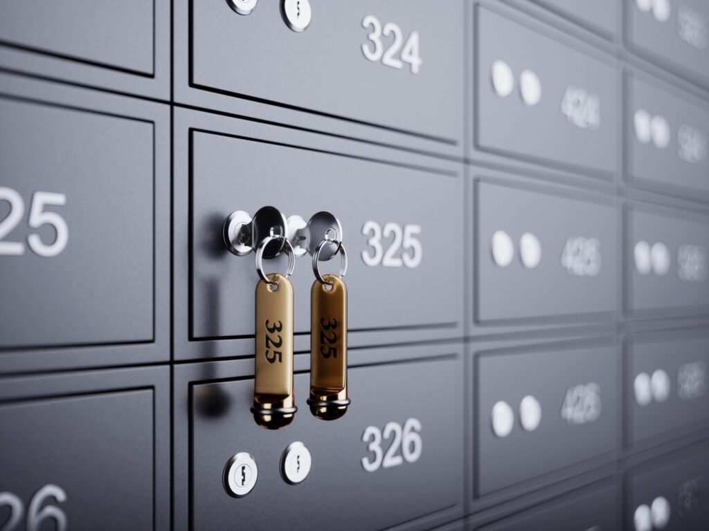 List of contents in a safe deposit box: what it should look like