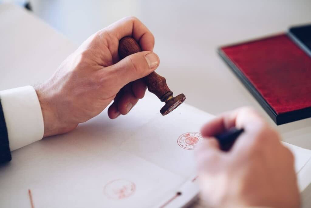 Notary seal