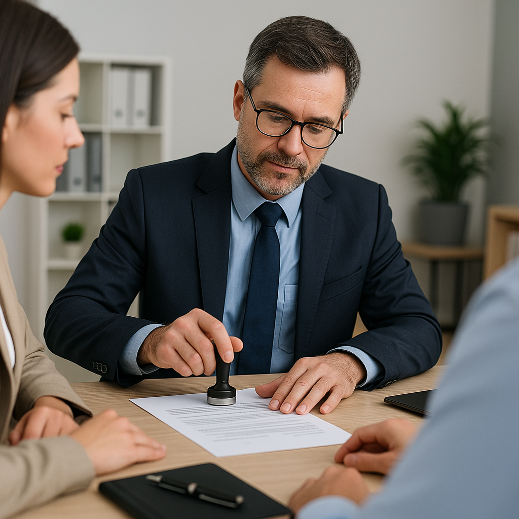 Rules of a notary public