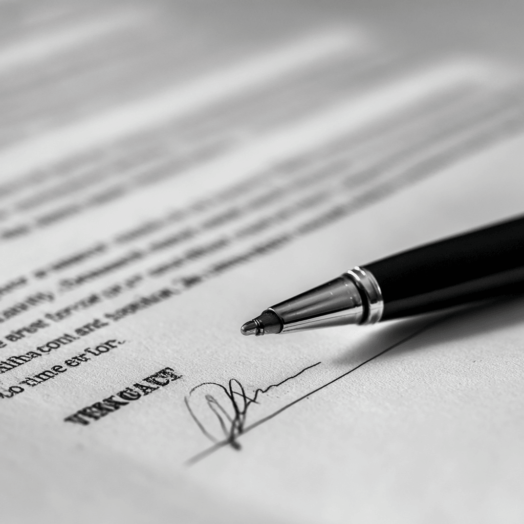 Drafting a letter of consent